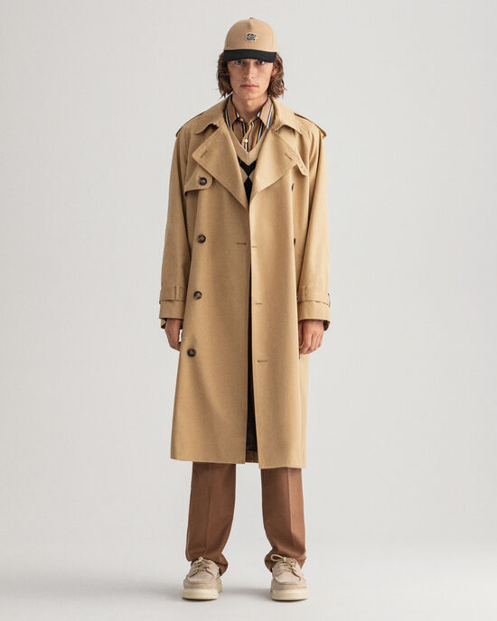 Trench-coat ultra-ample