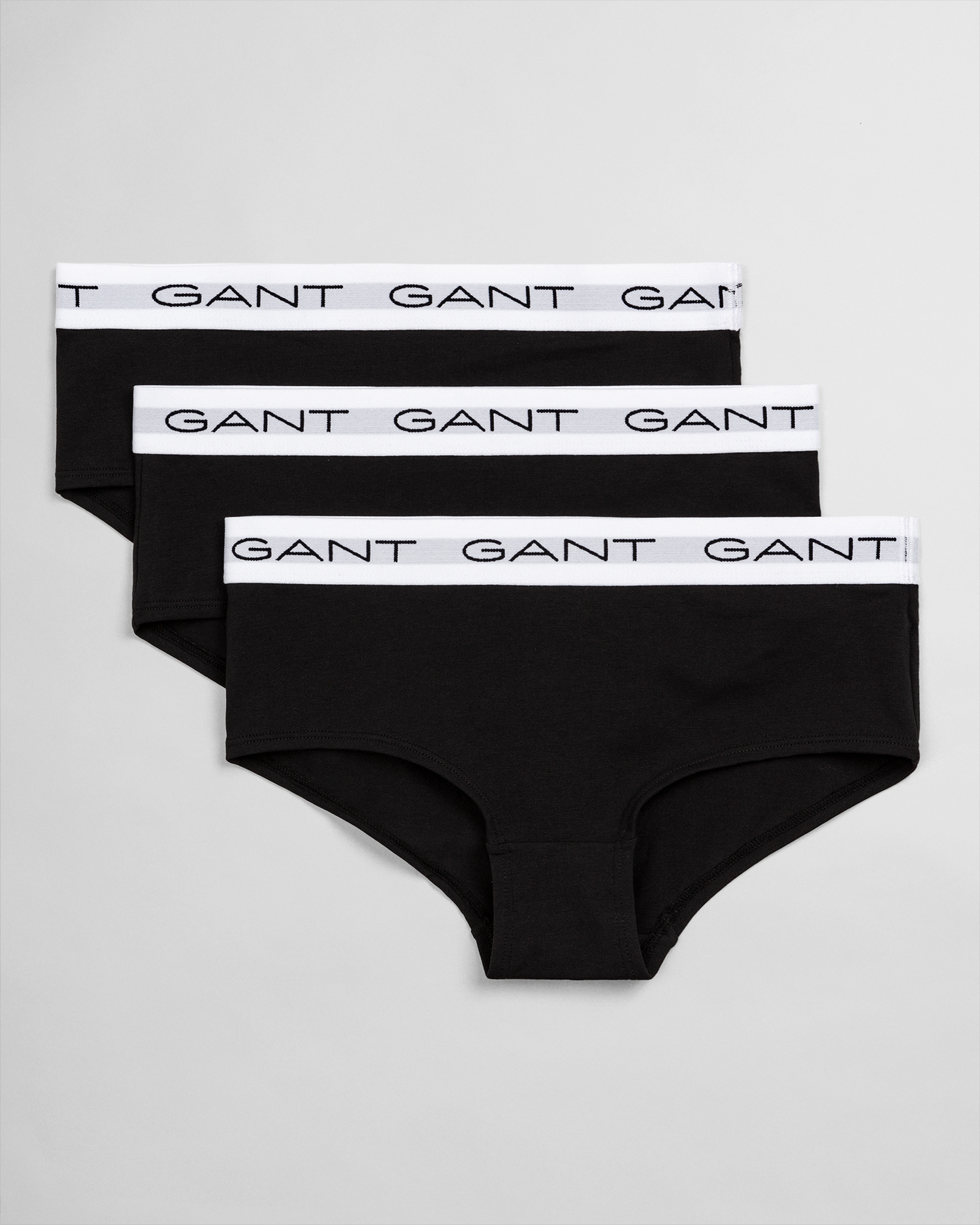 GANT Teens Teen Girls 3-Pack Shorty Underwear (122/128) Noir