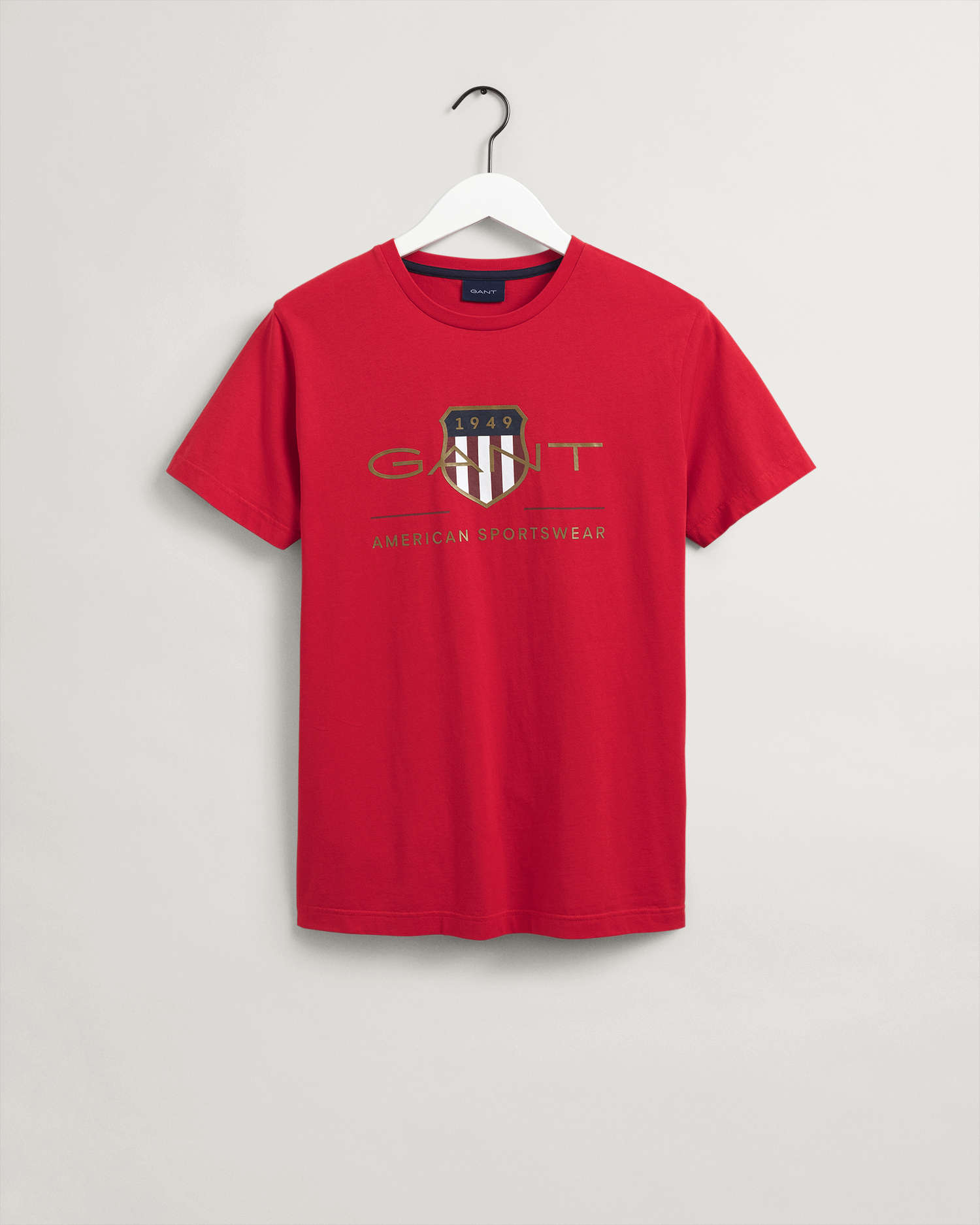 GANT Men T-shirt Archive Shield (4XL) Rouge
