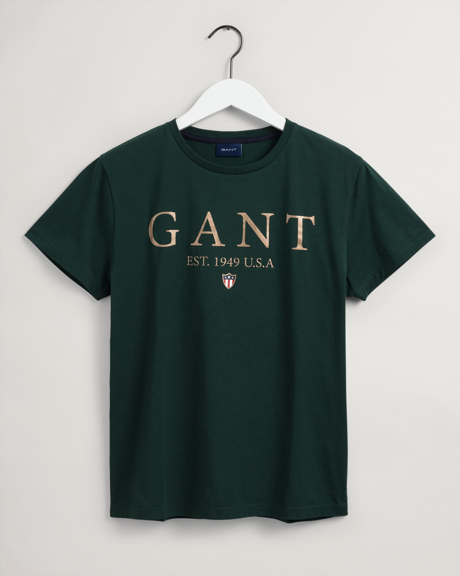 GANT Men T-shirt Banner Shield Graphic (L) Vert
