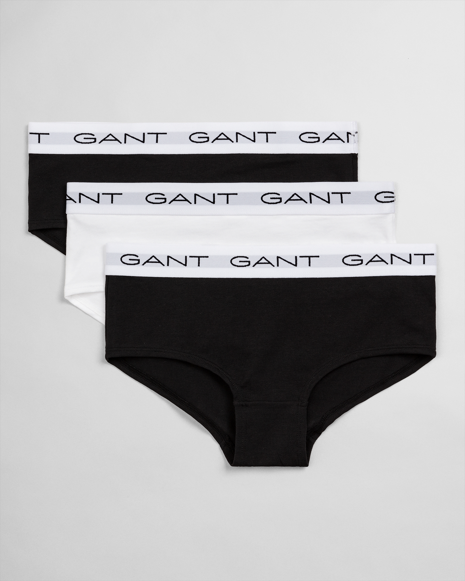 GANT Teens Teen Girls 3-Pack Shorty Underwear (122/128) Marron